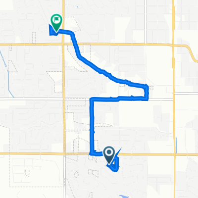 South Morning Sun Court 2405, Nampa to South Middle Creek Drive 1078, Nampa