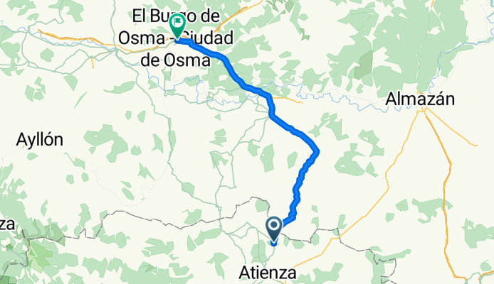 Atienza-Berlanga-Burgo de Osma