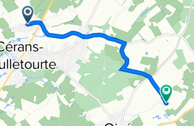 Route in der Bikemap App öffnen