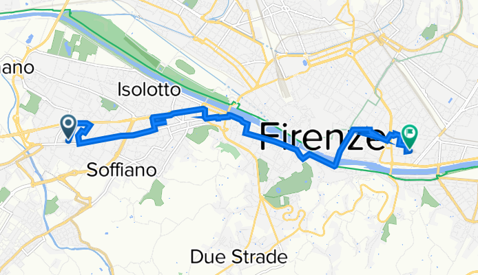 Via Bibbiena 41, Firenze a Via Frà Giovanni Angelico 36, Firenze