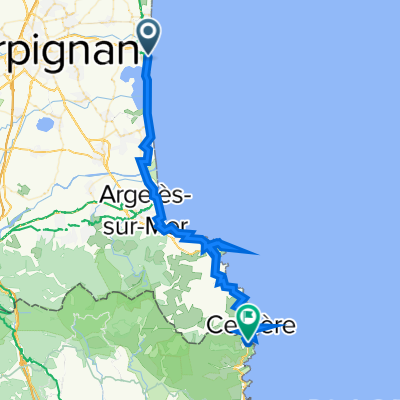 Canet-en-Rousillon-Portbou