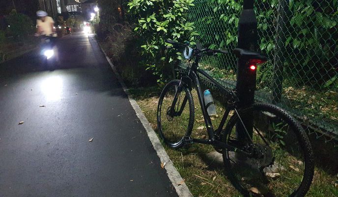 Photo 1 of the Bikemap route "Pending Road 120, Singapore to Pending Road 120, Singapore"