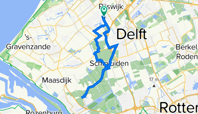 retourtje Rijswijk - Randje Maassluis