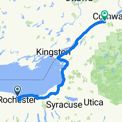 I-town to Massena via cape vincent