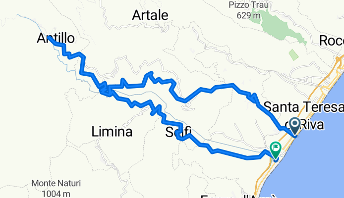Santa Teresa di Riva - Savoca - Antillo - Sant'Alessio