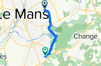 Route in der Bikemap App öffnen