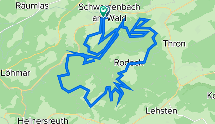 Schützenstraße 30, Schwarzenbach am Wald nach Schützenstraße 15, Schwarzenbach am Wald