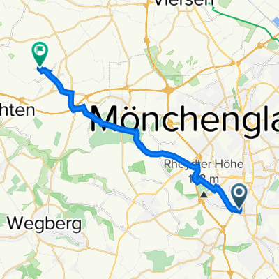 L208 64, Mönchengladbach nach Hühnerkamp 19, Schwalmtal