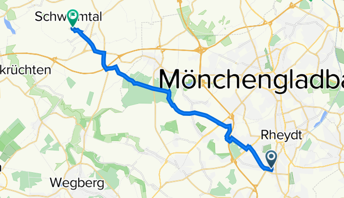 L208 64, Mönchengladbach nach Hühnerkamp 19, Schwalmtal