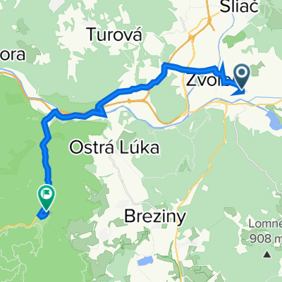 Štefana Višňovského 710 do Kozelník