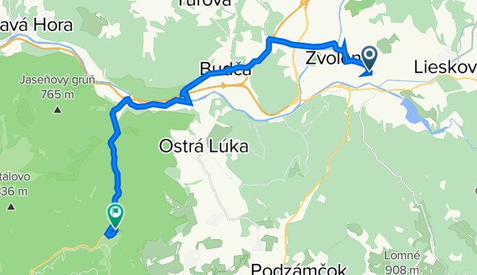 Štefana Višňovského 710 do Kozelník