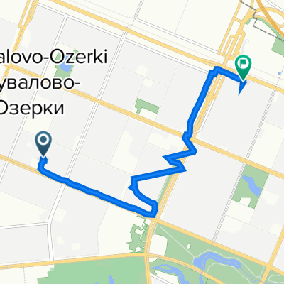 От проспект Луначарского 58 корпус 3, Санкт-Петербург до Суздальский проспект 61, Санкт-Петербург