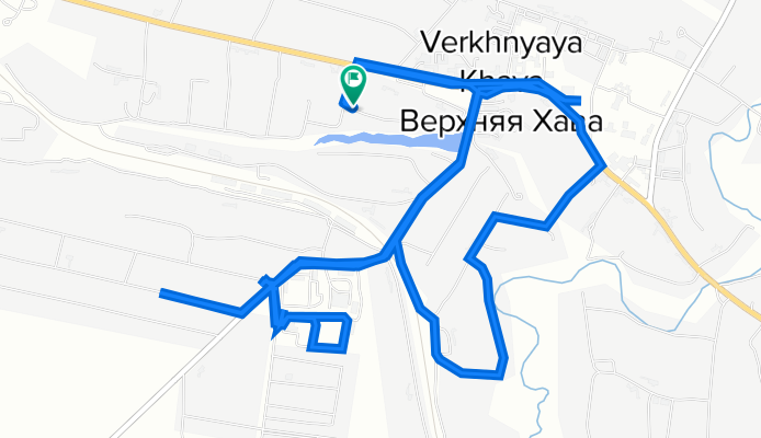 улица Максима Горького, 107, Верхнехавское до улица Максима Горького, 107, Верхнехавское