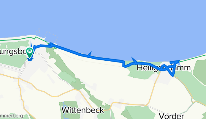Tour Kühlungsborn /Heiligendamm und zurück