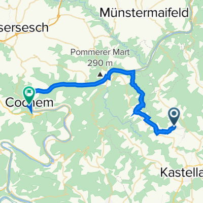 Alex-Pinger-Straße 5, Dommershausen nach Klostertreppe 1, Cochem