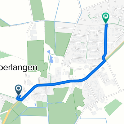 Hoher Eschweg 2A, Oberlangen nach Weißdornweg 11, Niederlangen