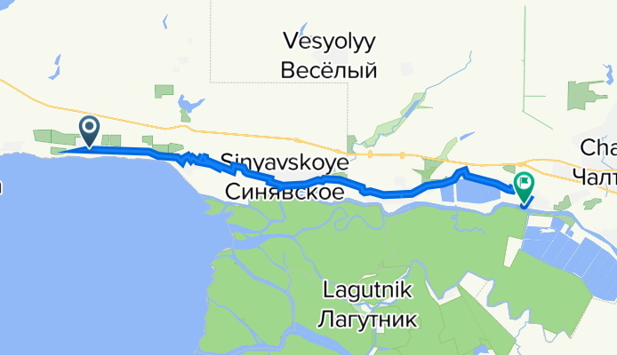 От 11-й Комсомольский переулок, Мержаново до Неизвестная дорога, Хапры