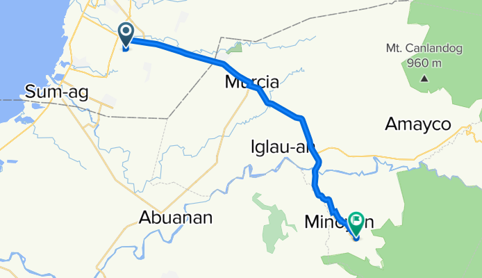 Bacolod to G474+22G, Murcia