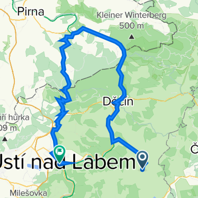 Bad Schandau a Ostrov