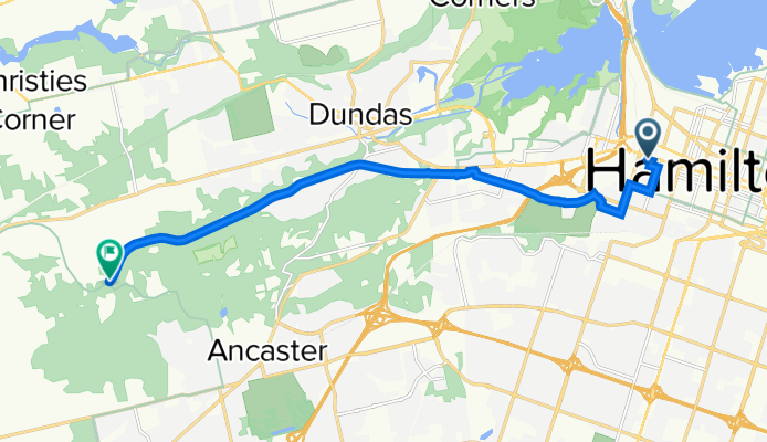 Jackson Street West 415, Hamilton to Mineral Springs Road 1055, Hamilton