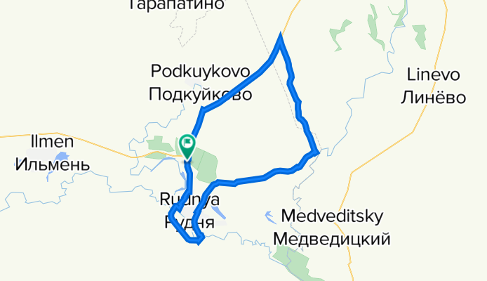 Рудня - Егоровка на Медведице - Садовый