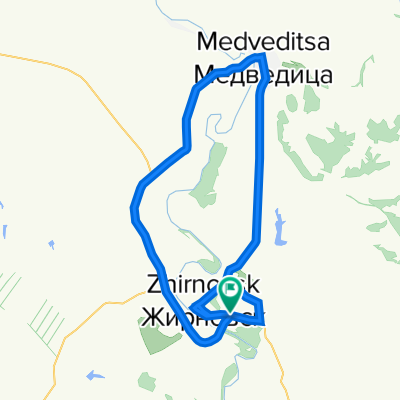 Жирновск - Медведица - Александровка -