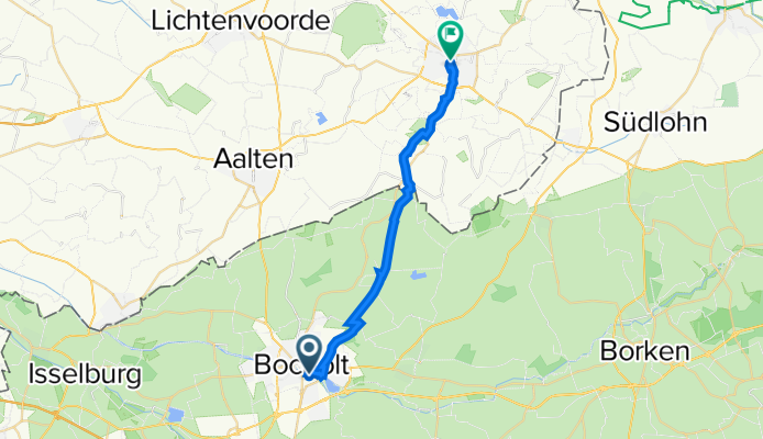 Bocholt nach Wooldstraat 10, Winterswijk