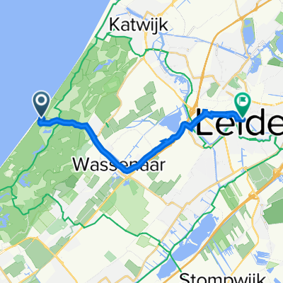 De Wassenaarse Slag 15, Wassenaar nach Steenstraat 59A, Leiden