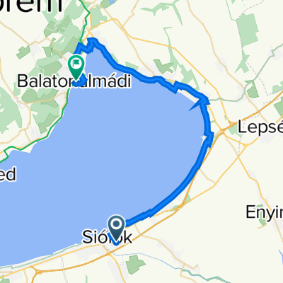 Dózsa György utca 55, Siófok - Radnóti Miklós utca 12, Balatonalmádi