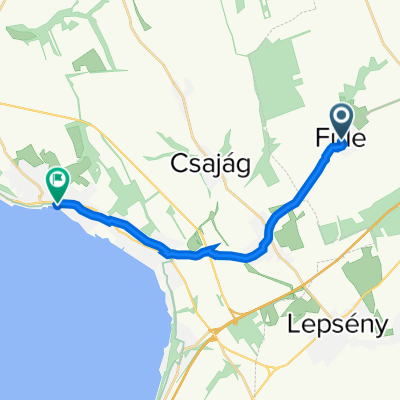 Széchenyi utca 81, Füle - Parti sétány 10, Balatonkenese