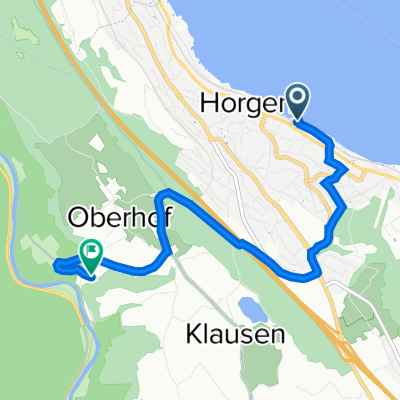 Fährestrasse 2, Horgen to Mürgweg 4, Horgenberg