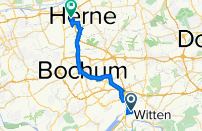 Route in der Bikemap App öffnen