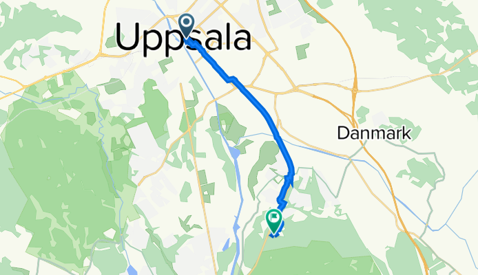 Smedsgränd 10, Уппсала до Smålandsvägen 42, Уппсала