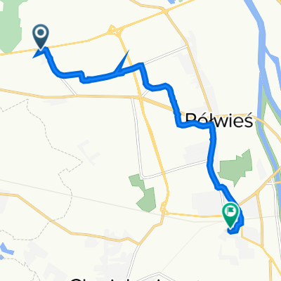 Bierkowicka 25, Opole do Wojciecha Biasa 38, Opole