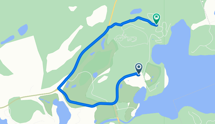 1415 Deerhurst Dr, Huntsville to 1717 Skyline Dr, Huntsville