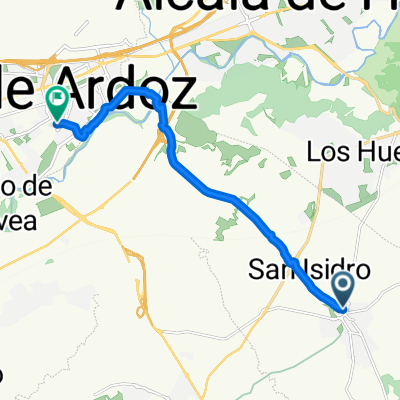 de torres de la alameda a torrejon de ardoz por caminos