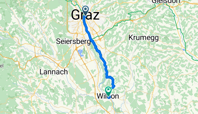 Graz - Gössendorf - Mellach - Wildon