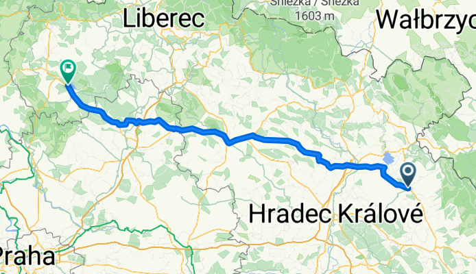 Dobruška- Máchovo Jezero