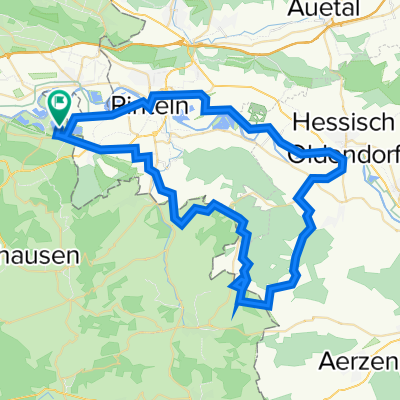 Rundtour Weserbergland ab Campingplatz Kalletal
