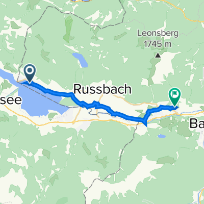 Markt 75, St. Wolfgang im Salzkammergut nach Fichtenweg 2, Kreutern