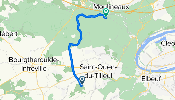 49.282° N 0.931° W à 49.334° N 0.959° W