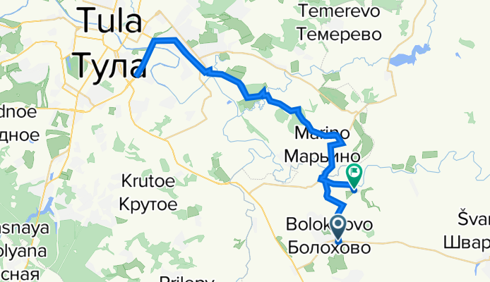 улица Соловцова, Болохово до Центральная улица, 5, Новосельское