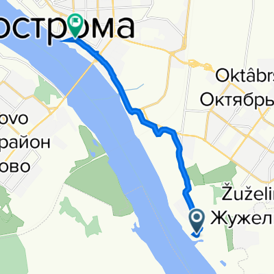 Умеренный маршрут в