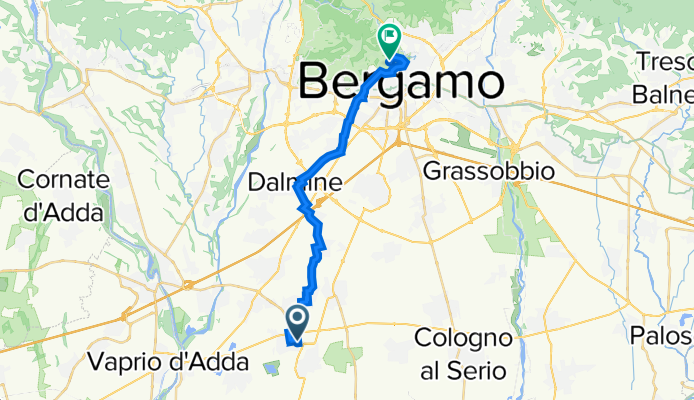 Via I Maggio 32, Ciserano a Piazza Vecchia 2D, Bergamo