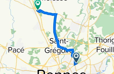Route in der Bikemap App öffnen