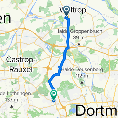 Begonienstraße 63, Waltrop nach Ipsloh 6, Dortmund