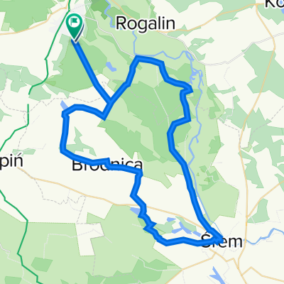 Żabno-Śrem-Żabno 58km