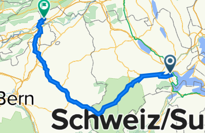 Route in der Bikemap App öffnen