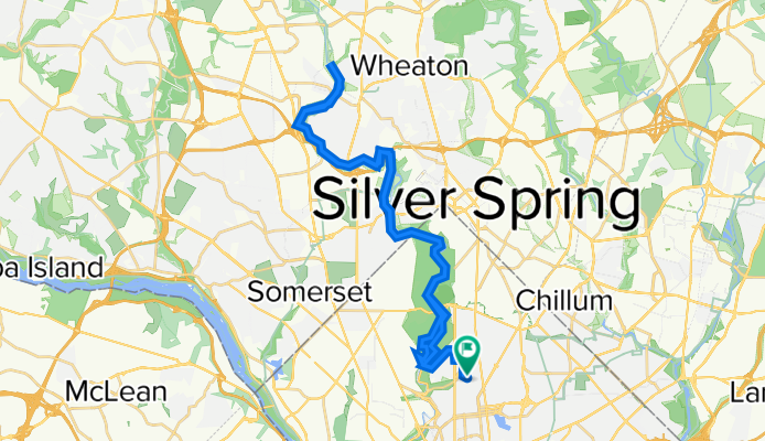 Shepherd Street Northwest 1336, Washington to Shepherd Street Northwest 1336, Washington