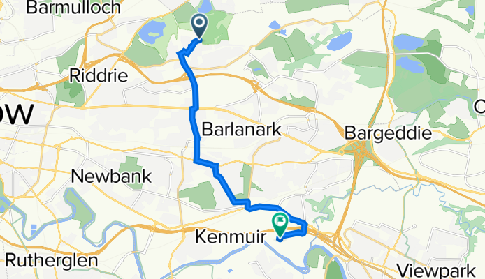 30 Riggside Road, Glasgow to Baillieston Ward, Glasgow